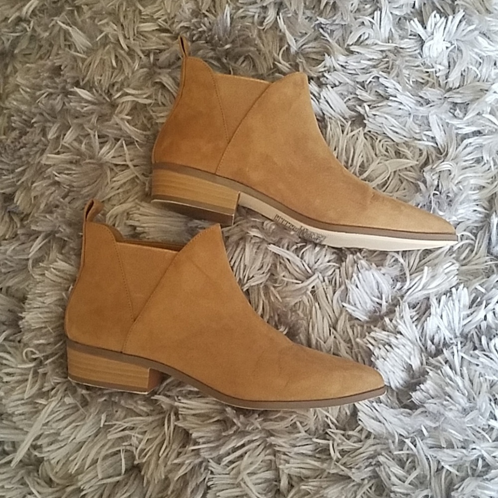 Slip On Tan Bootie